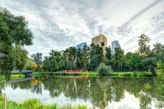 Апартаменты Luxury apartment on Park lakes Киев Апартаменты с видом на озеро-15